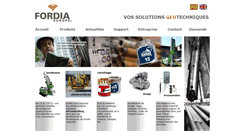 Desktop Screenshot of fordia-europe.com